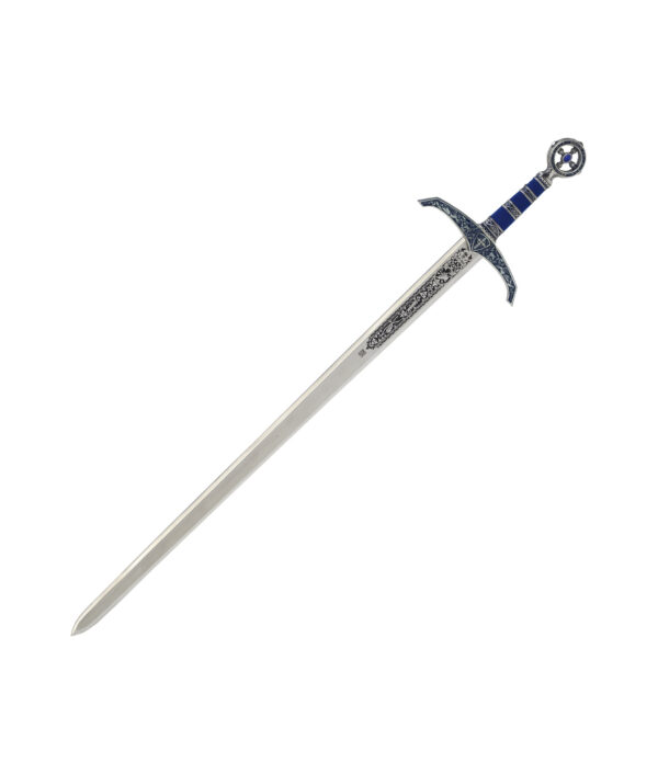 Schwert Robin Hood mit verzierter Klinge.