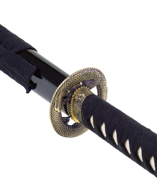 Drachen Tsuba des Dragon Katana von John Lee.