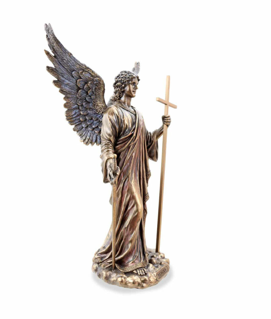 Erzengel Zadkiel der Engel der Gerechtigkeit rechte Seite