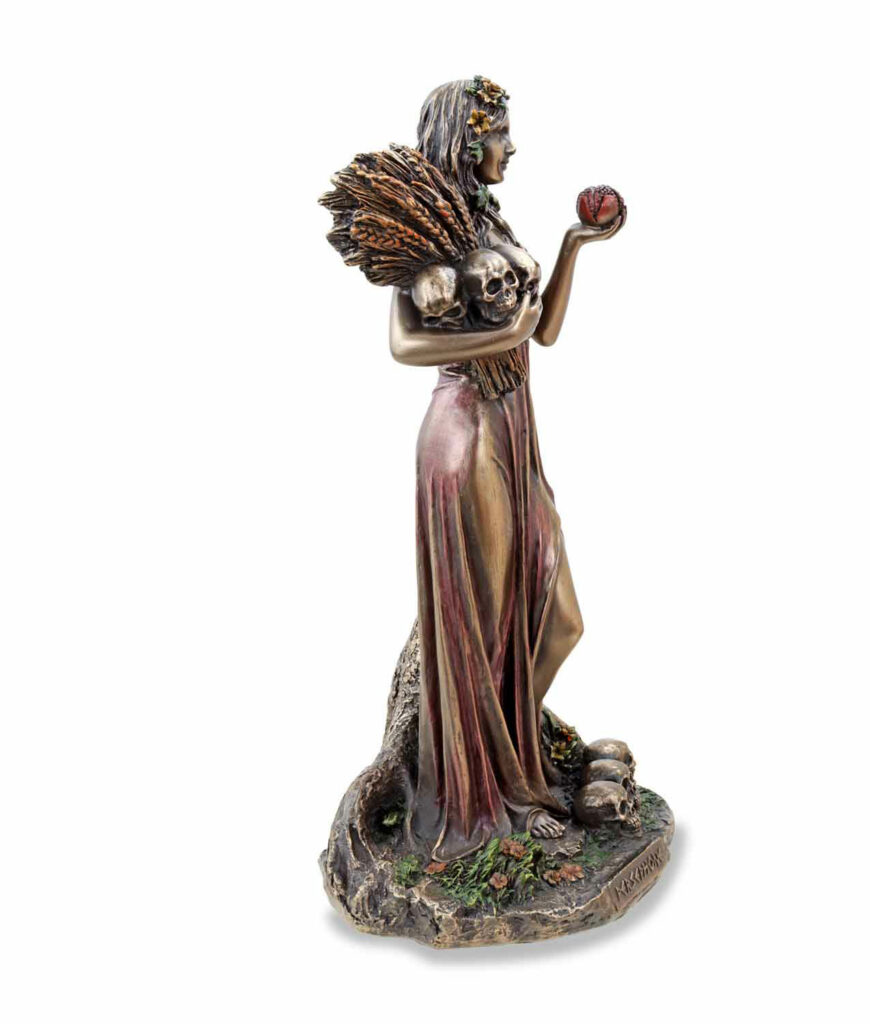 Griechische Göttin der Unterwelt Persephone rechte Seite