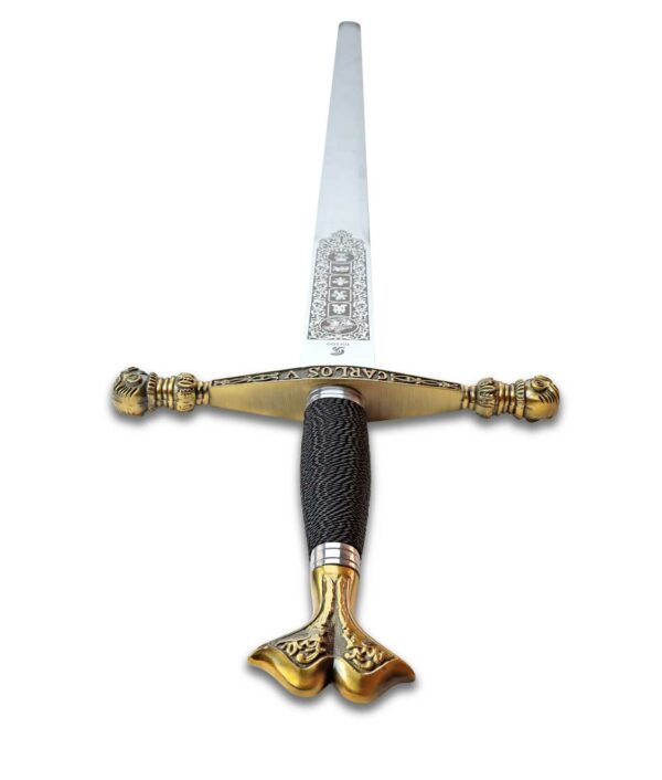 Der Knauf des Schwerts Karl V